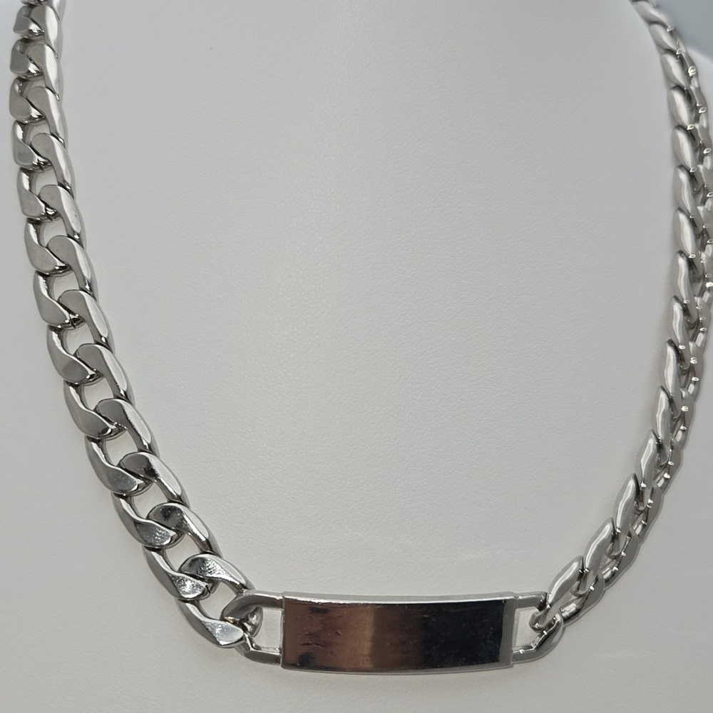 ✨2/$10✨ Silver Cuban Link Chain 19''